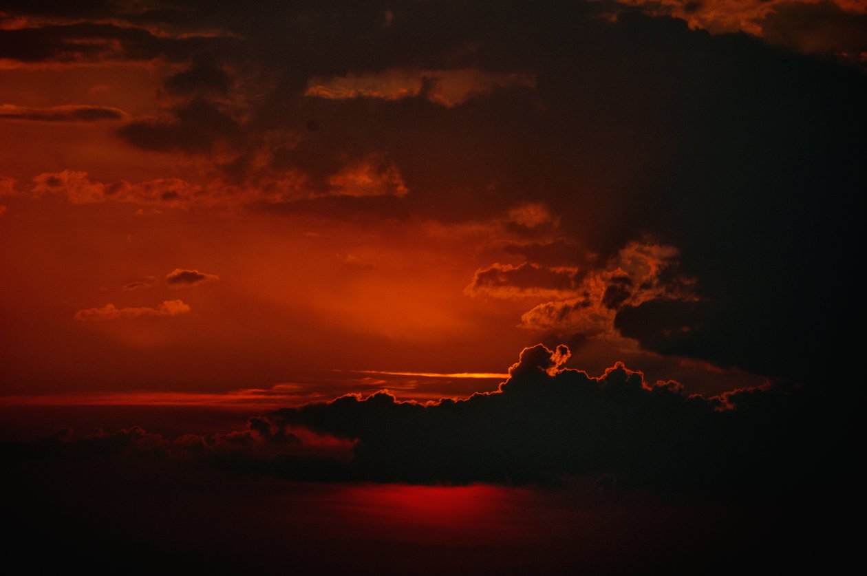 Sunset Sky Dark 5k