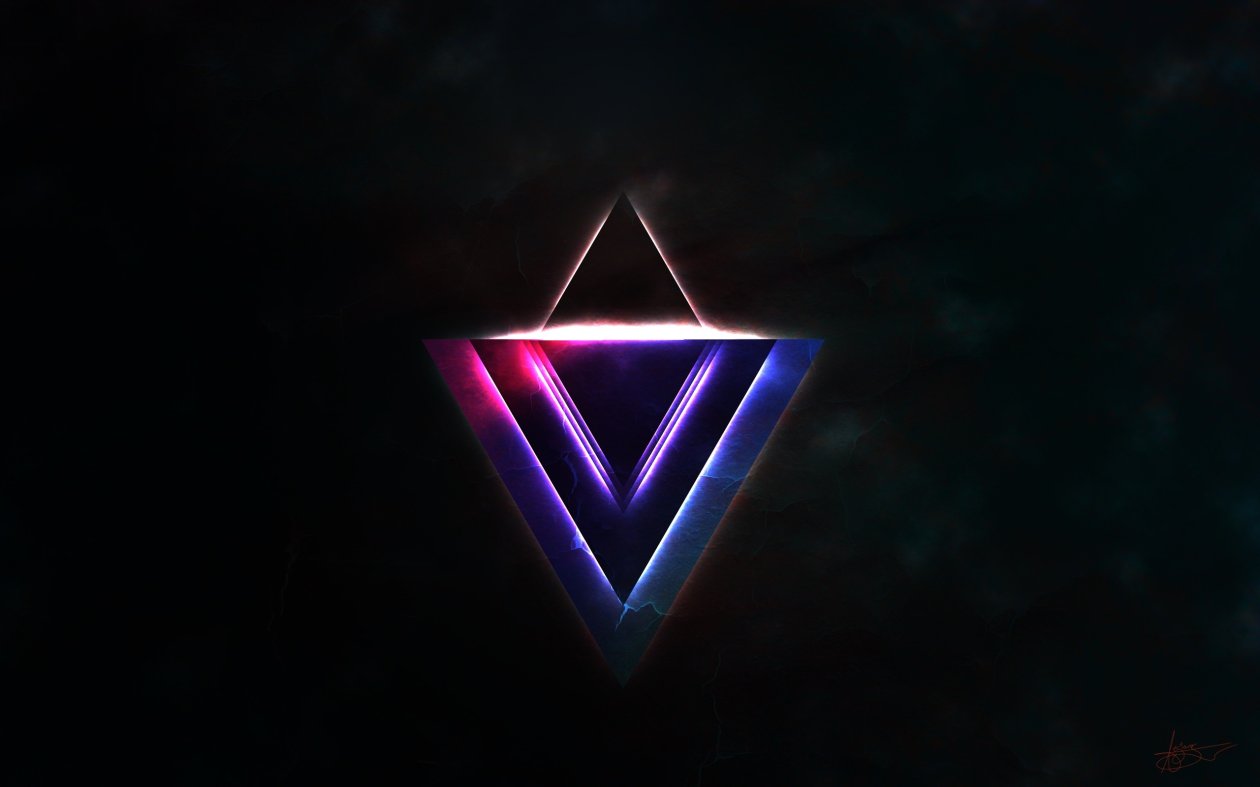 Abstract Triangle Texture