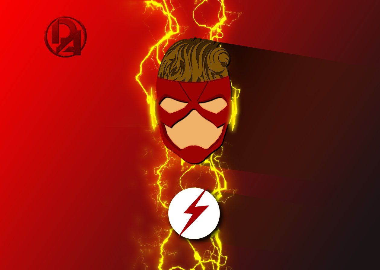 Wally West Refined Costume Artwork