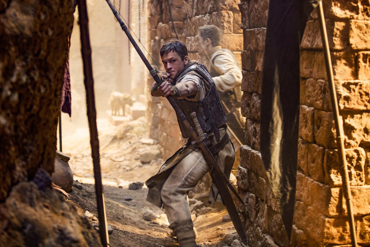 Taron Egerton In Robin Hood 2018