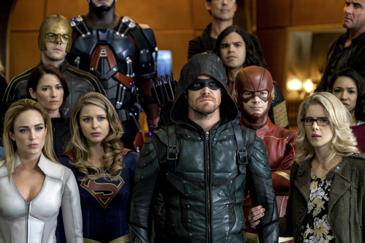 Supergirl Arrow The Flash And Legends Of Tomorrow Crossover