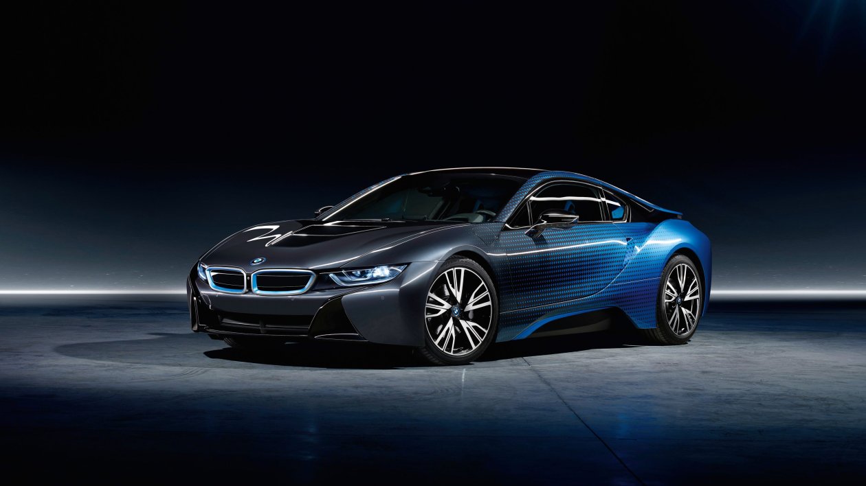 BMW i8 CrossFade Paint Garage Italia