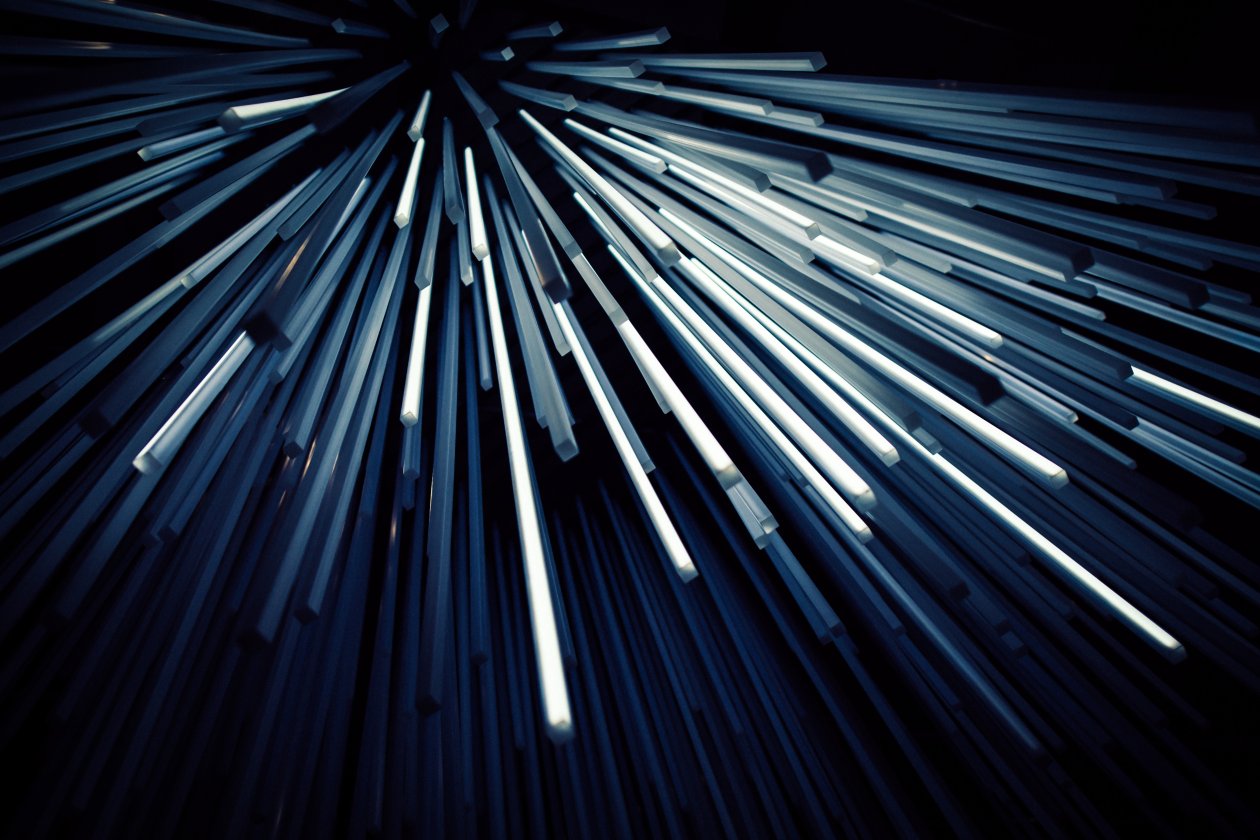 Abstract Shapes Pipes 4k