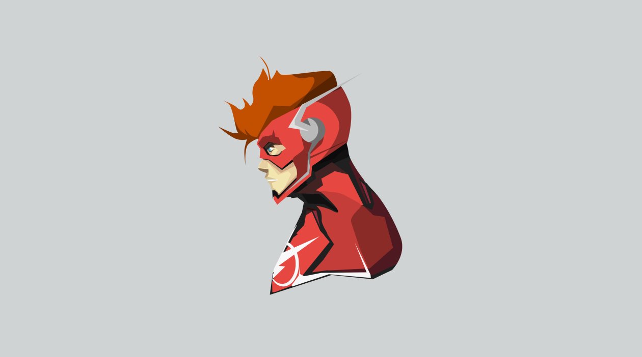 The Flash Minimalism 4k