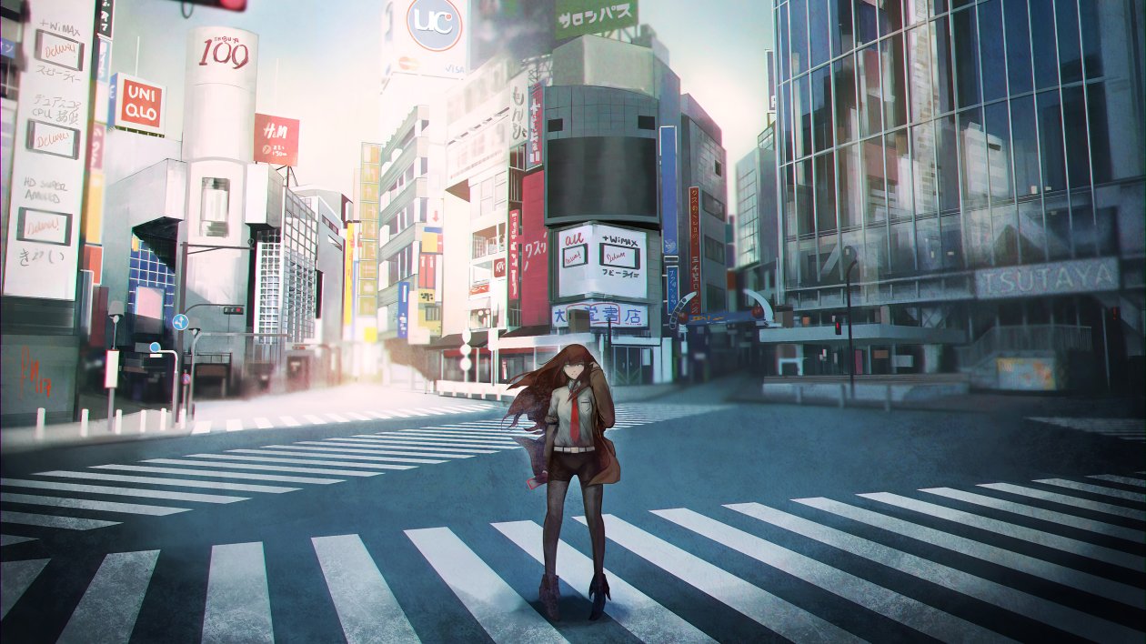 Makise Kurisu Anime Manga Character 4k