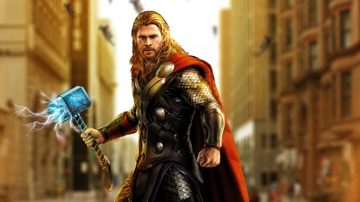 Avengers Age Of Ultron Thor Artwork