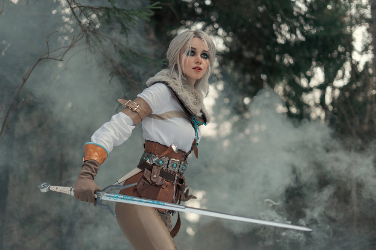 Ciri The Witcher 3 Cosplay 4k