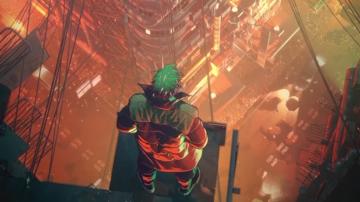 Rain Cyber Punk Mode 4k