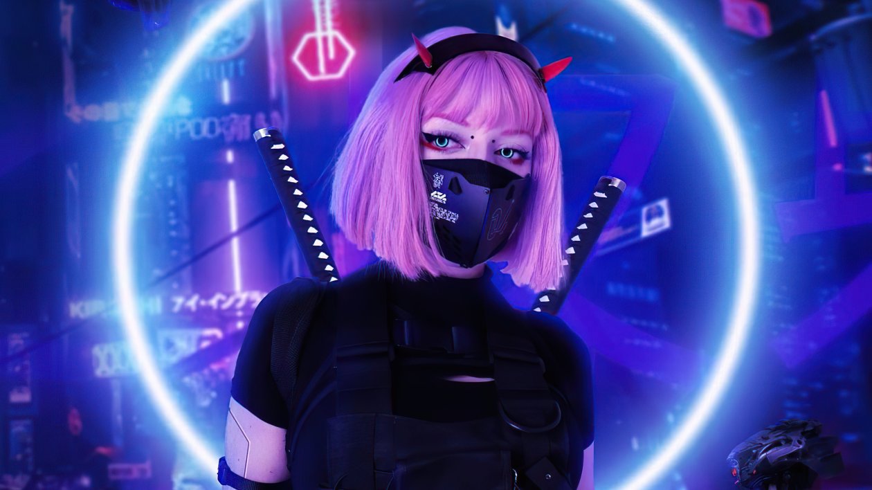 Cyber Genetic Girl 4k