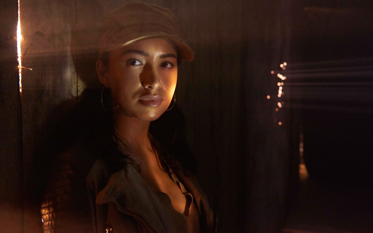 Christian Serratos In Walking Dead