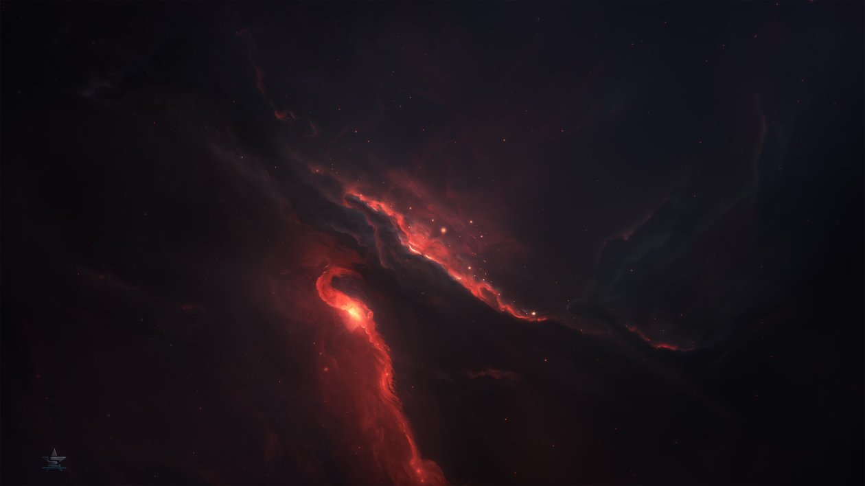Nebula Space Scenery 4k