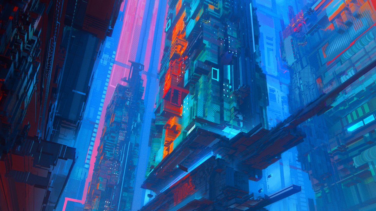 Saturation City Digital Art