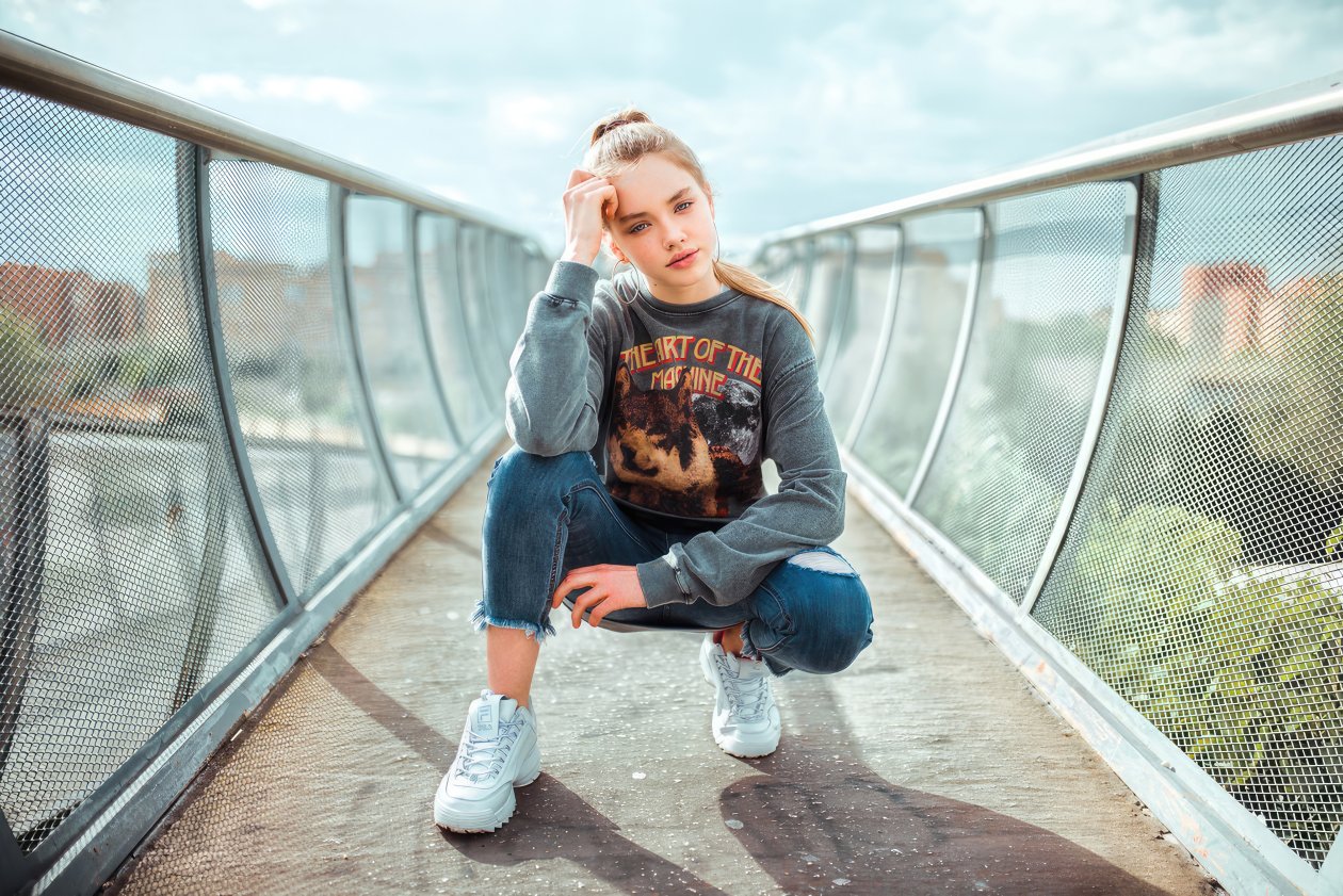 Girl Bridge Blonde