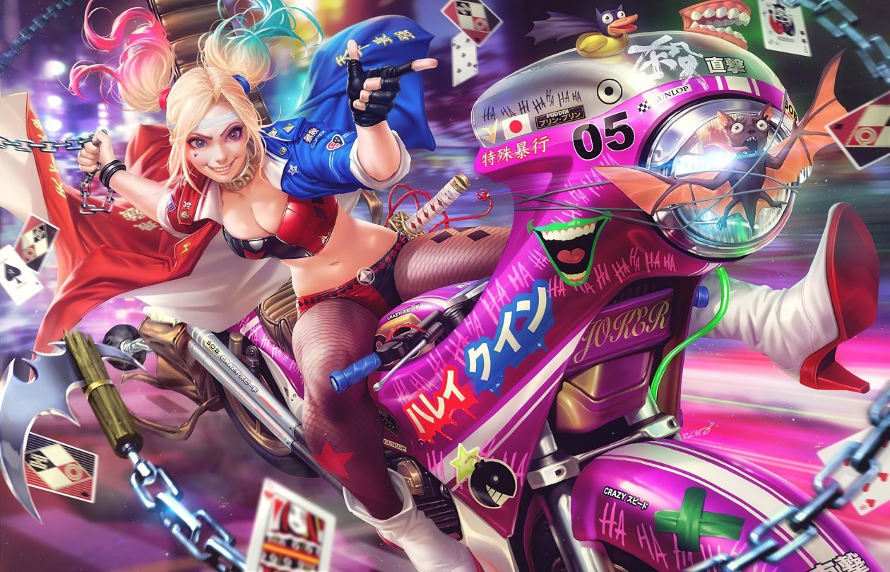 Harley Quinn In Toyko