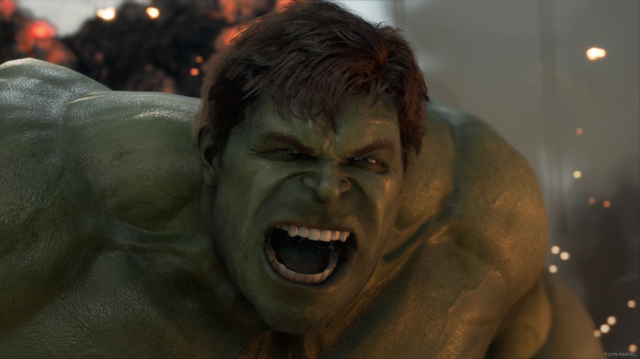Hulk Marvels Avengers 4k