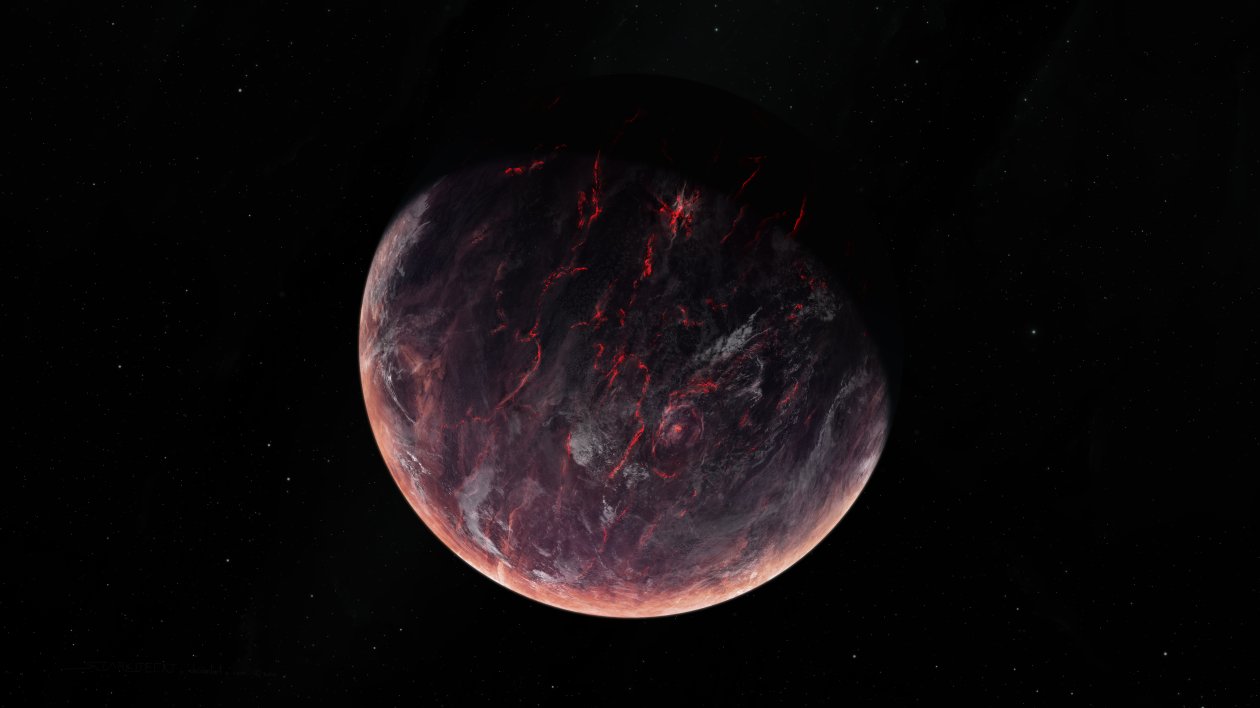 Volcanic Planet 5k