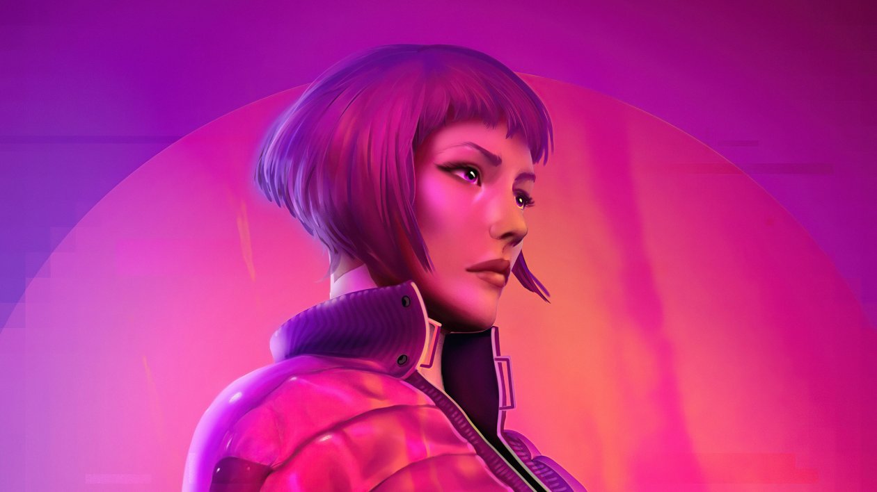 Short Hair Scifi Girl 4k