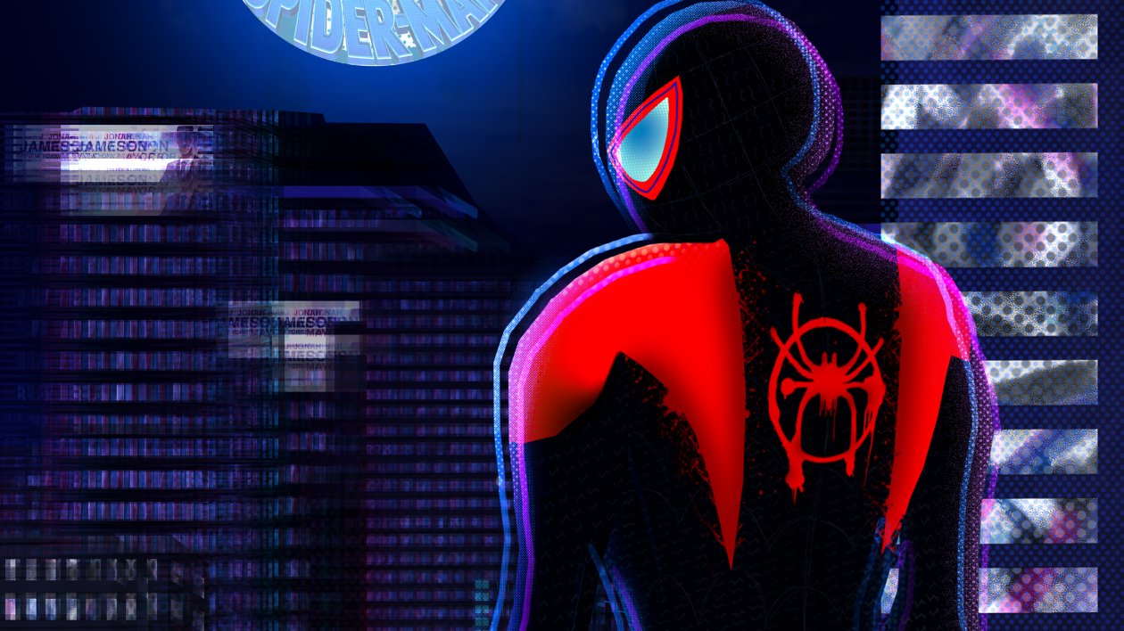 Spiderverse Oscar Winner Poster 4k