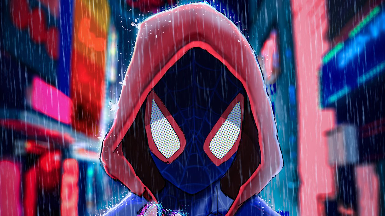 Spider Man Red Hoodie