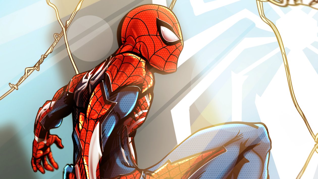 Spiderman Cover Art