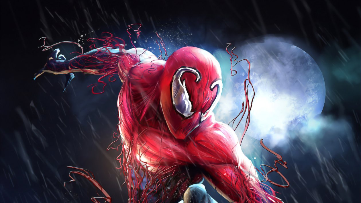 Toxin Spiderman 4k