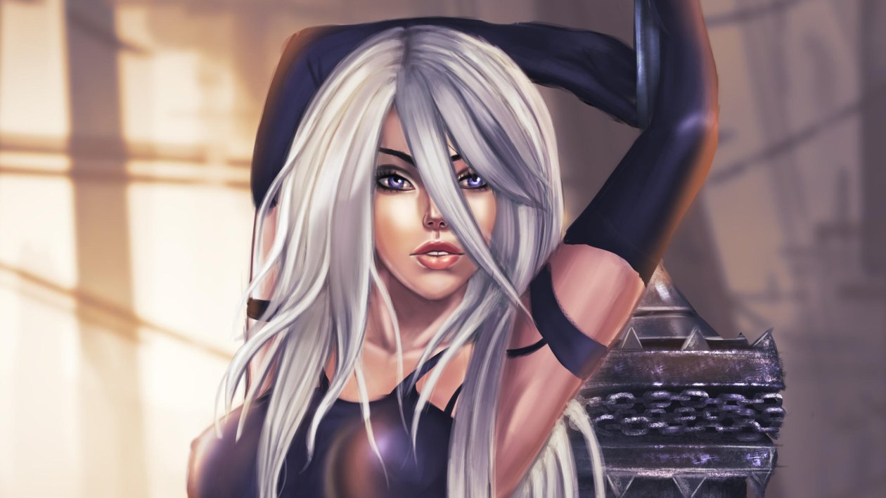 Nier Automata Fantasy Art