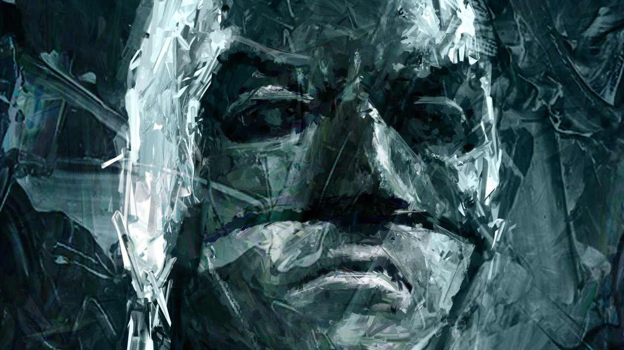 Batman Closeup Portrait