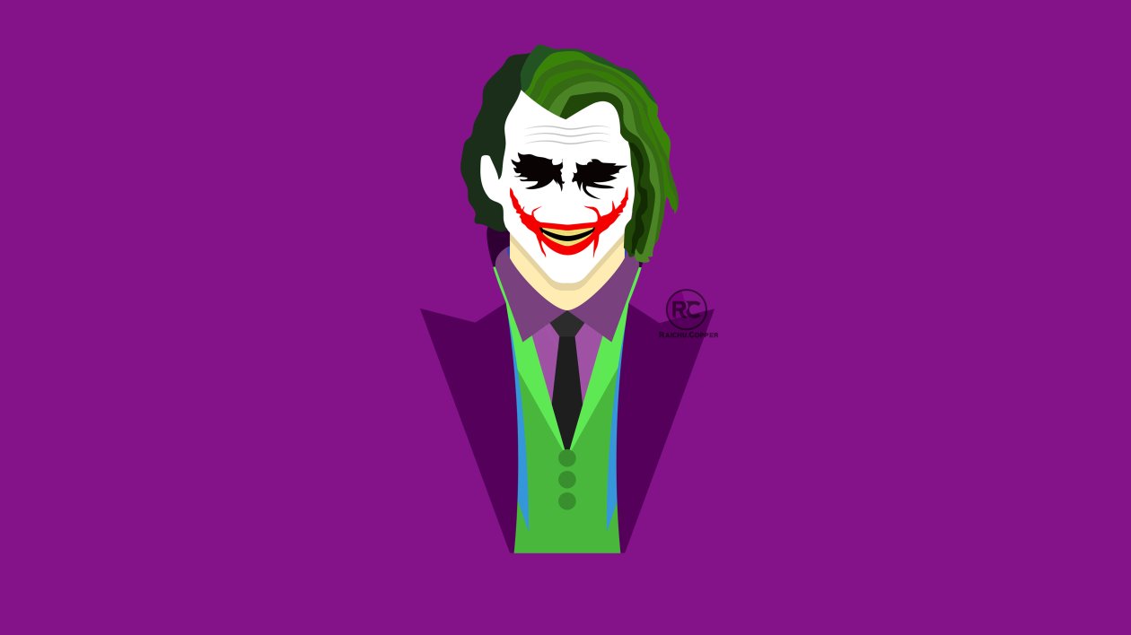 Joker Heath Ledger Artwork