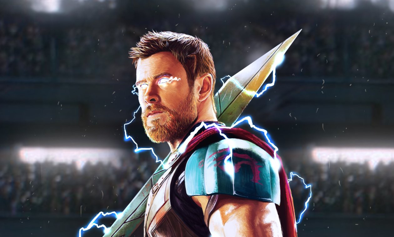 Thor God Of Thunder Artwork HD