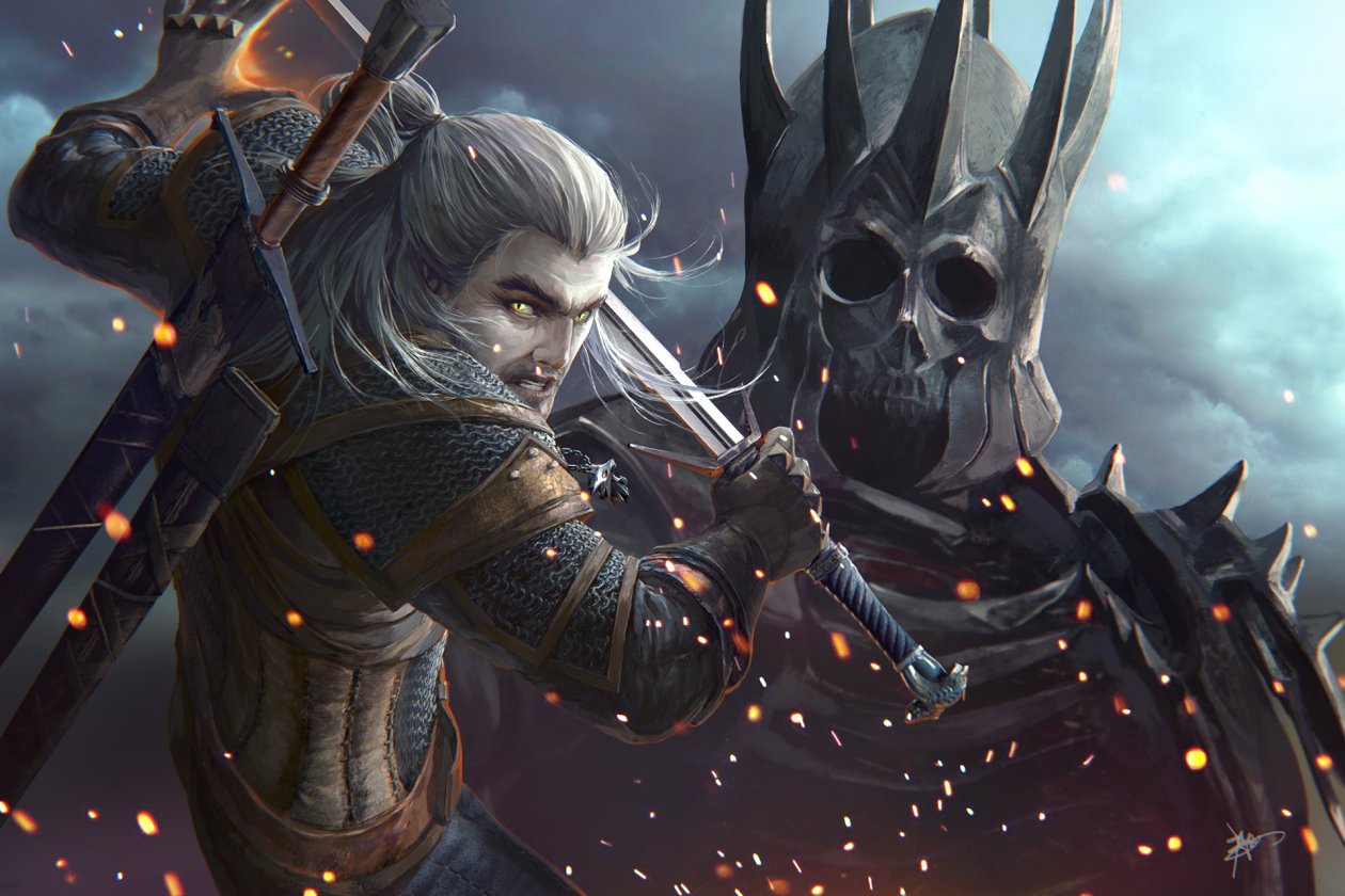 The Witcher 3 Wild Hunt Gerald Artwork