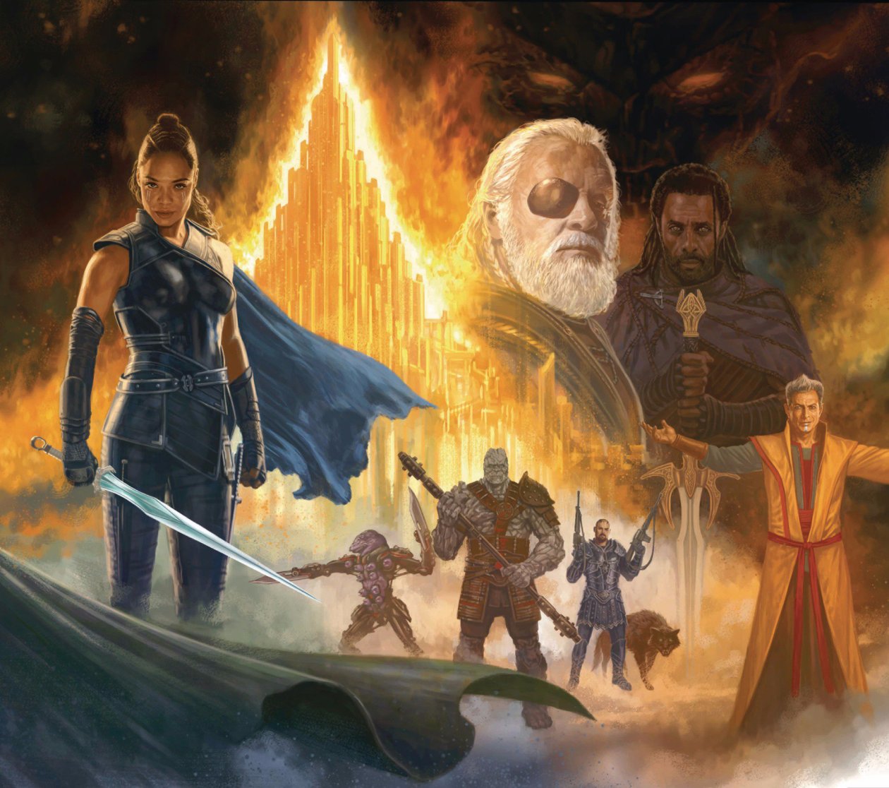 Thor Ragnarok Movie Artwork
