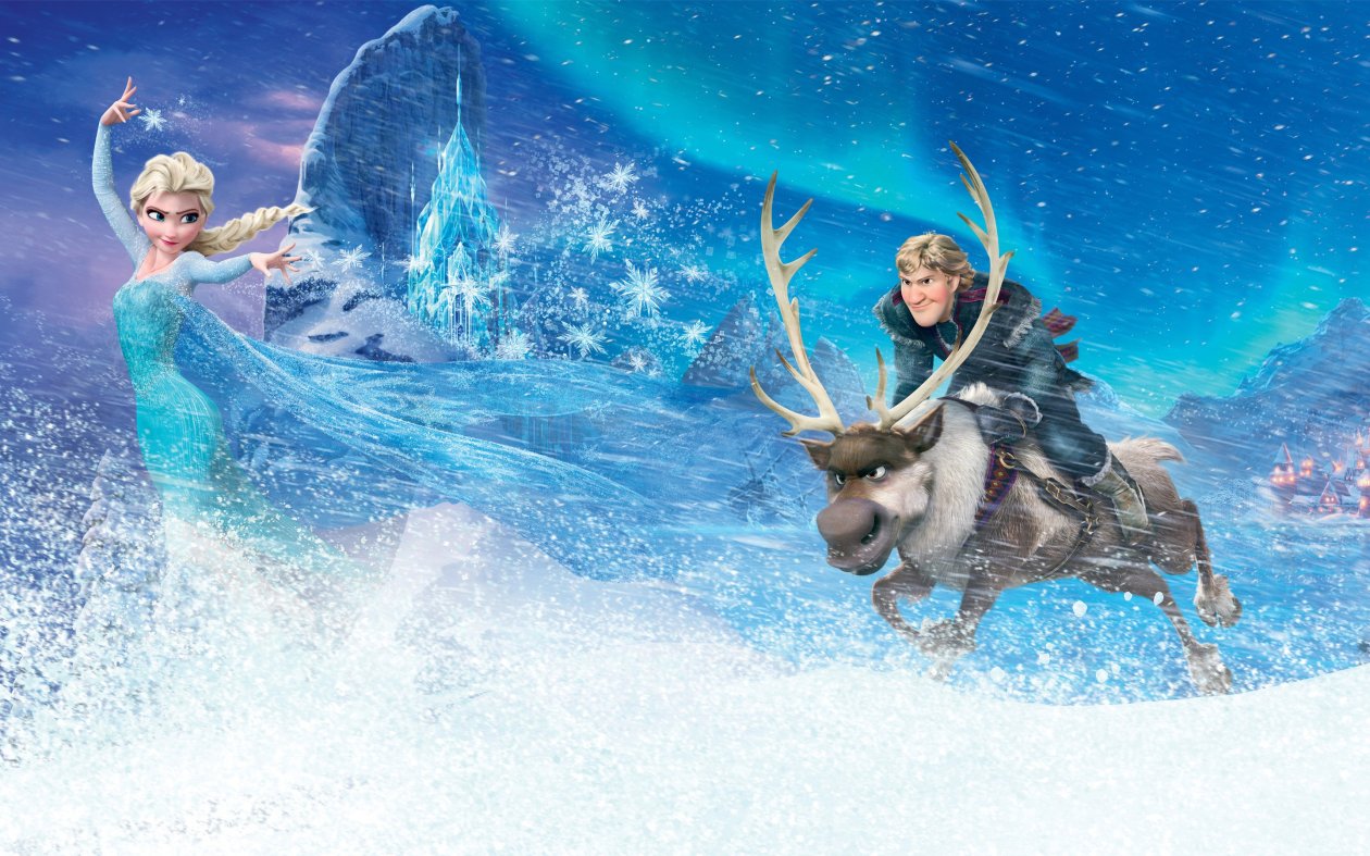 Frozen Movie Kristoff Elsa