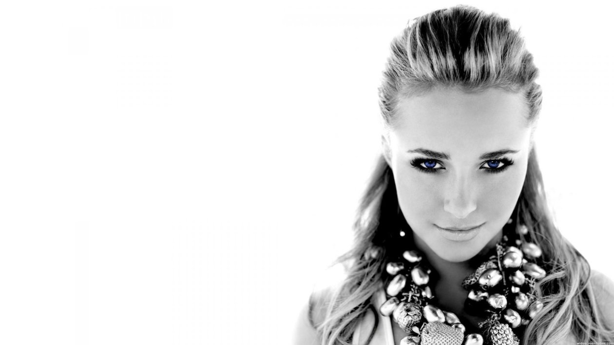 Hayden Panettiere Monochrome