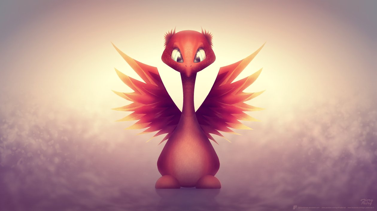 Cute Dragon Artwork 4k