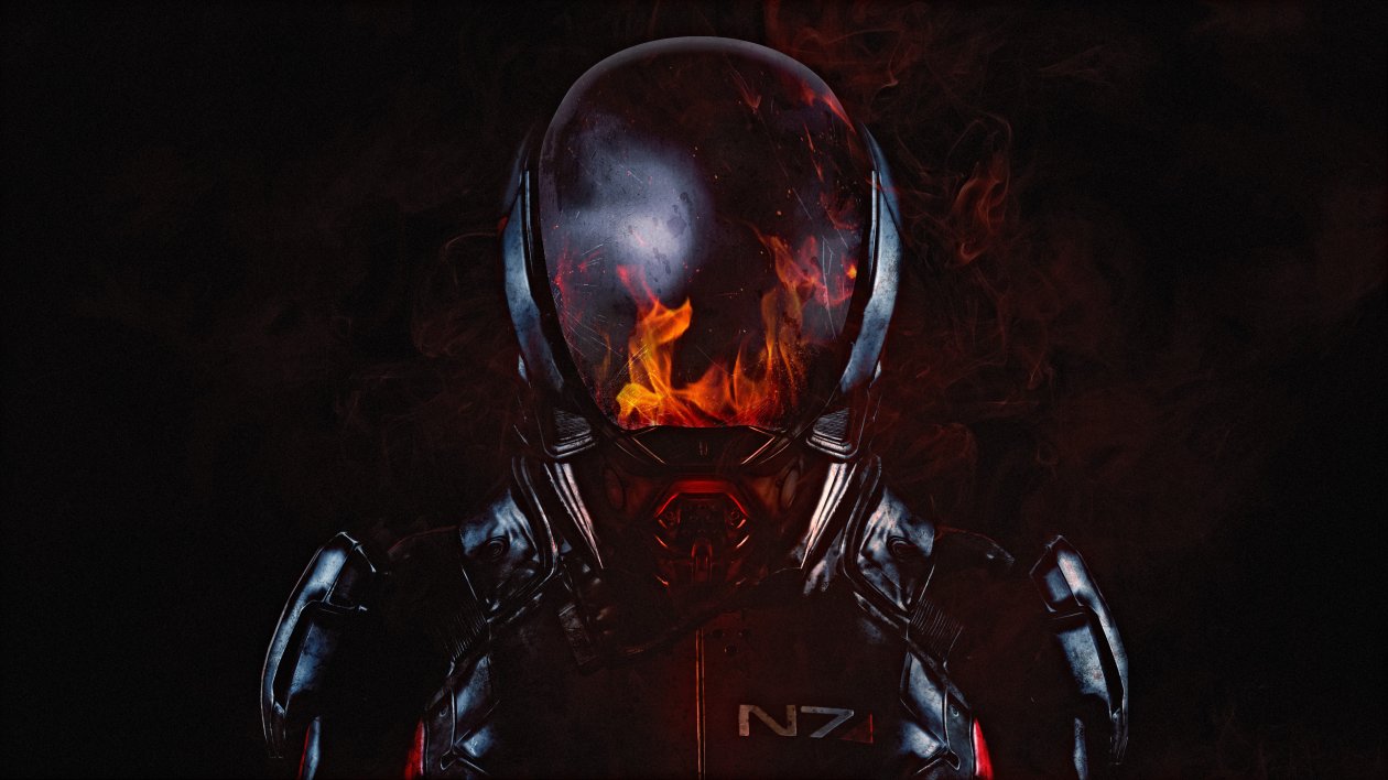 Mass Effect Andromeda Flame 2017 4k