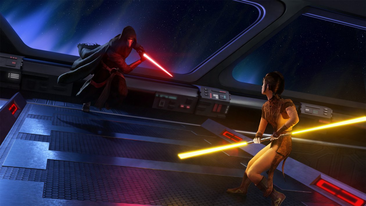 Star Wars Darth Revan Vs Bastila Shan