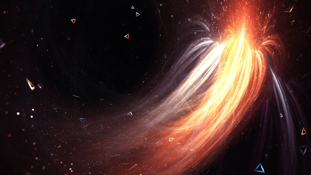 Abstract Geometry Fractal 4k