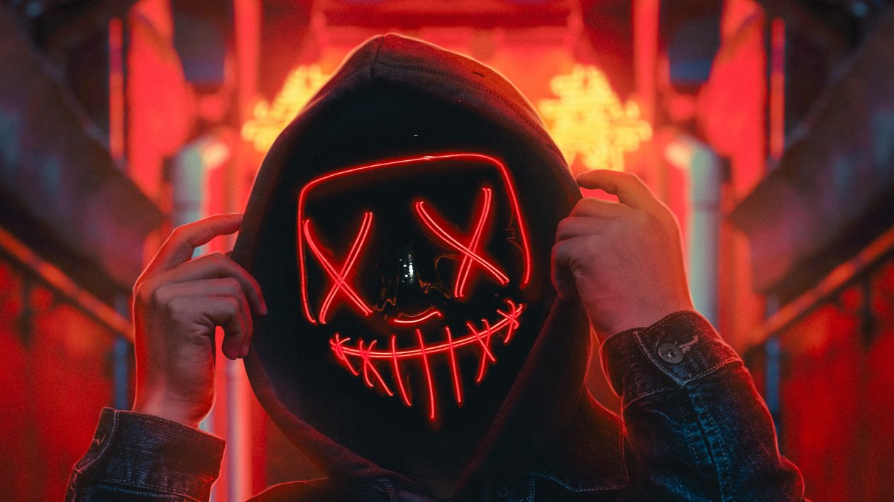 Mask Anonymus 4k Smoke