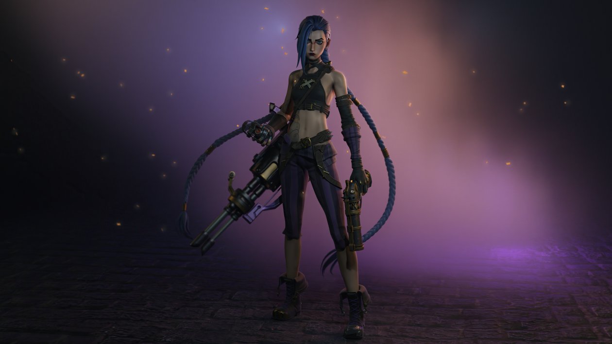 Jinx Arcane Fanart 5k