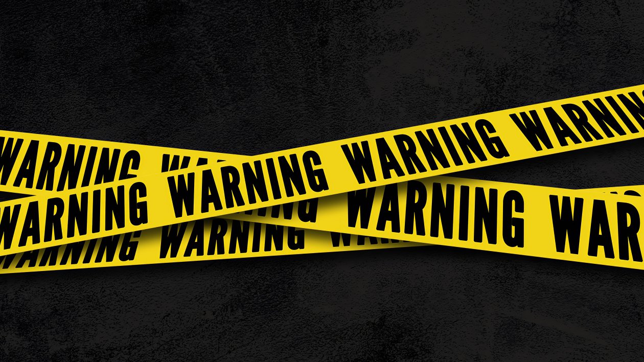 Warning 4k