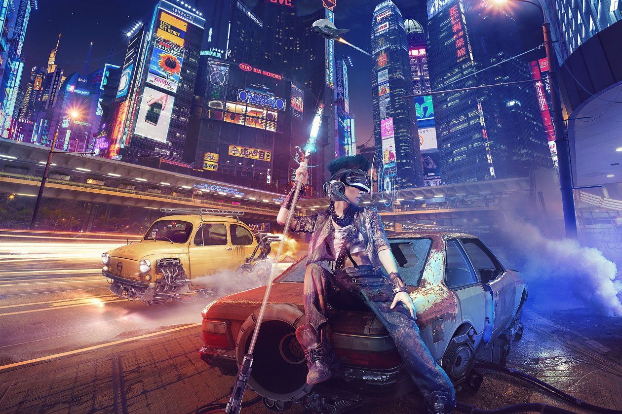 Downtown 2081 4k