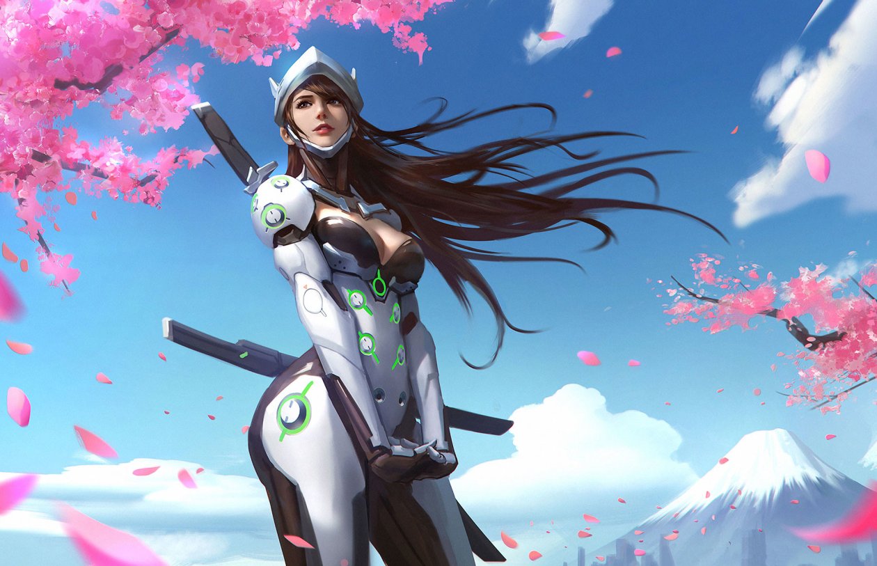 Genji Overwatch Girl