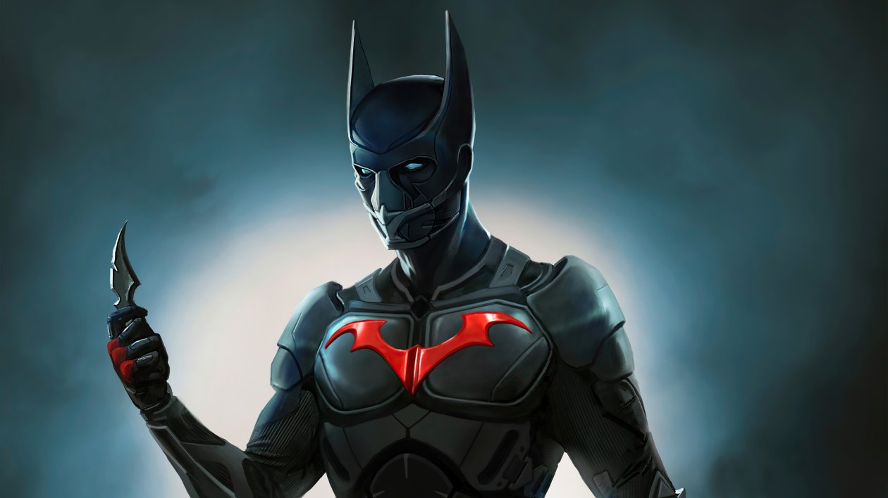 Batman Beyond Action Suit 4k