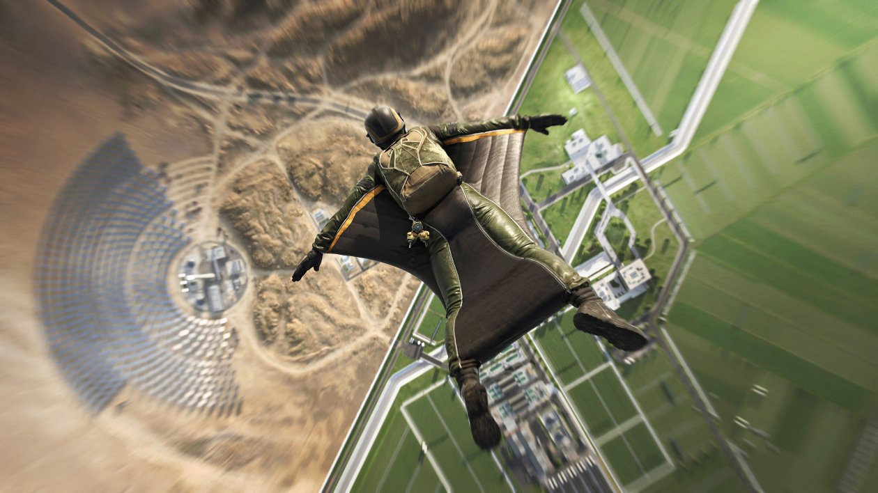Battlefield 2042 Wingsuit Jump 5k
