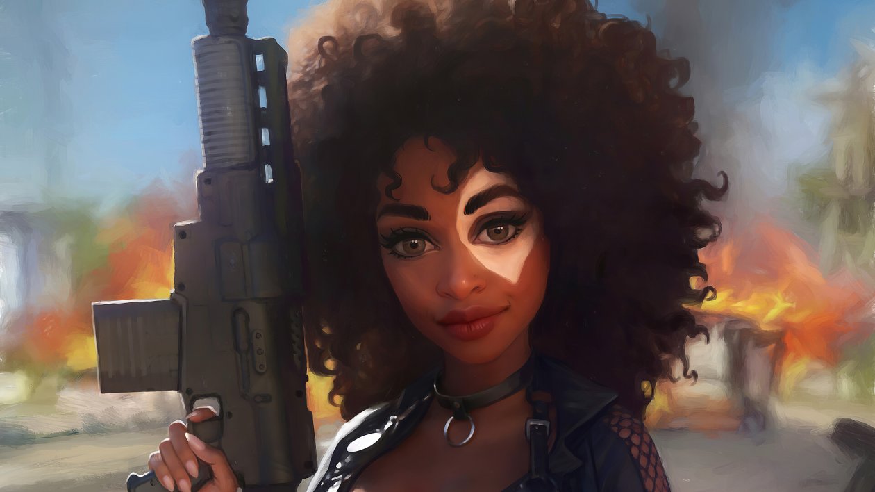 Domino From Deadpool 4k