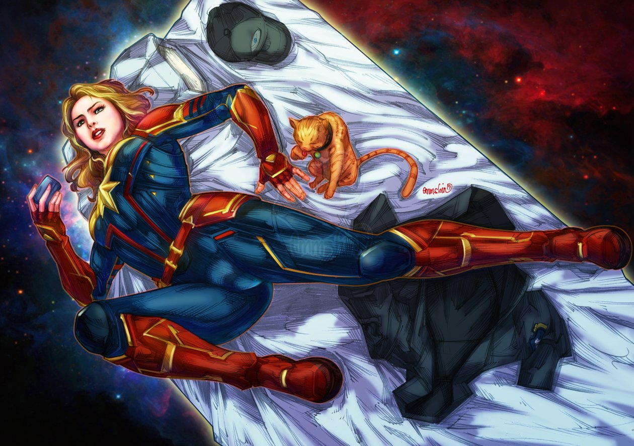 Captain Marvel Fanart