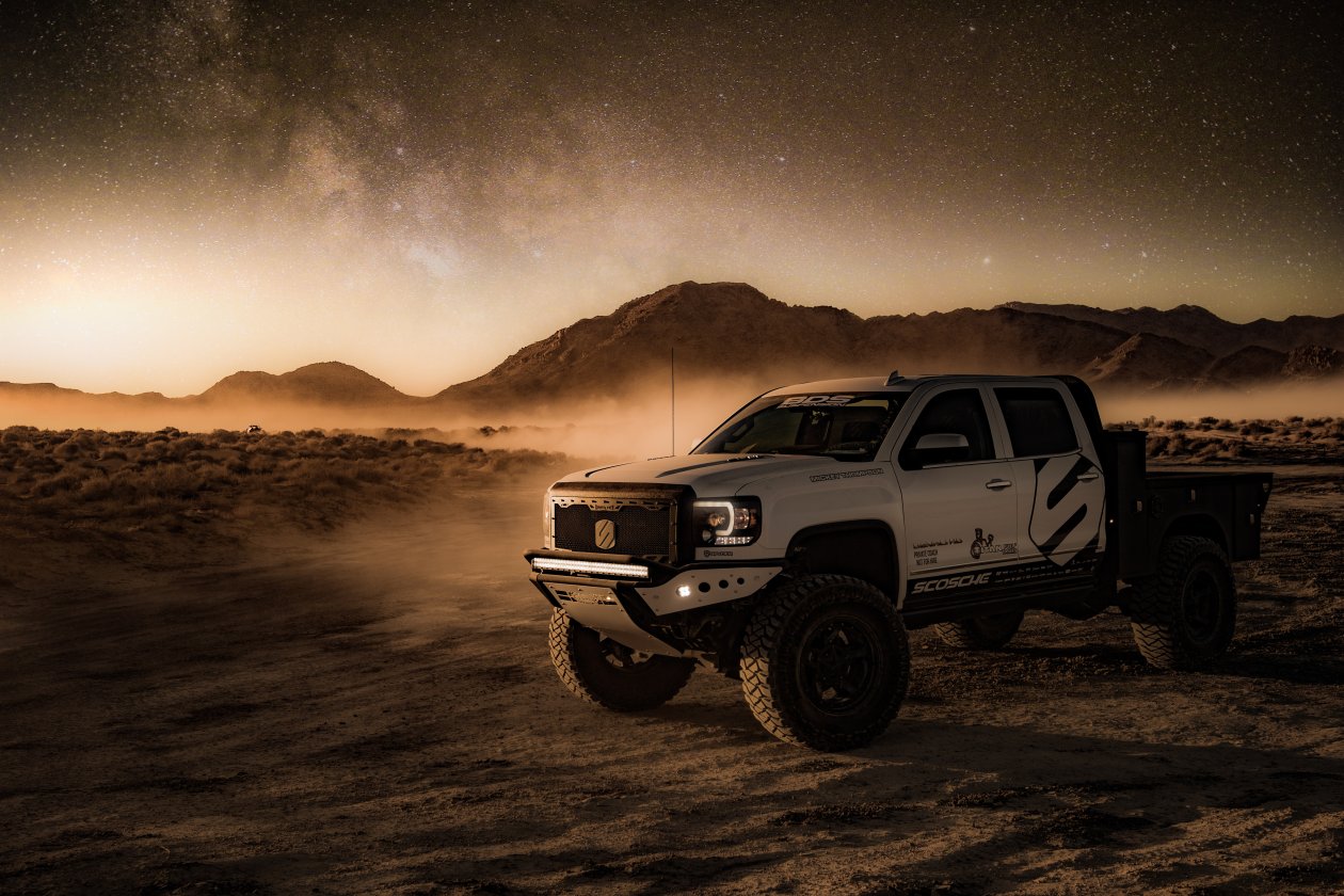 4x4 Offroad Vehicle In Desert