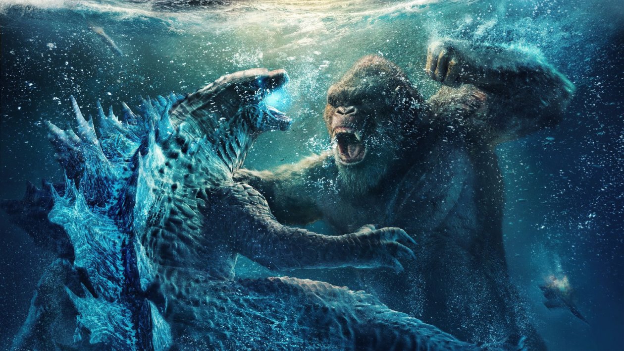 Godzilla Vs Kong Chinese Poster 5k