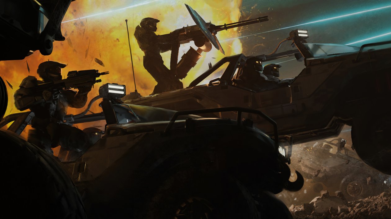 Halo Infnite Warthogs