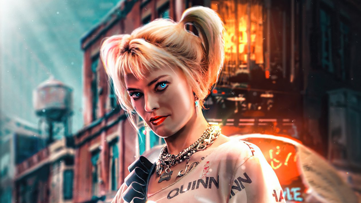 Harley Quinn Day Night 4k